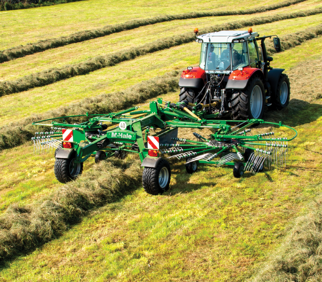 Rastrillo hilerador Helicoidal McHale R68-78