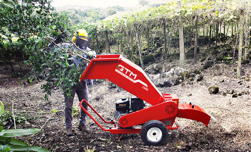 Chipeadora de ramas y cultivos GTM GTS-1300C