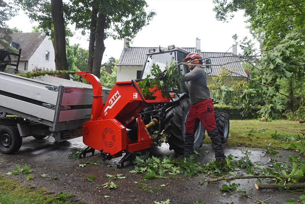 Chipeadora de ramas y cultivos GTM GTS-1800PTO