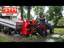 Chipeadora de ramas y cultivos GTM GTS-1800PTO