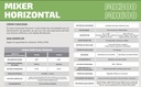 MIXER HORIZONTAL TECNOCAR MH300