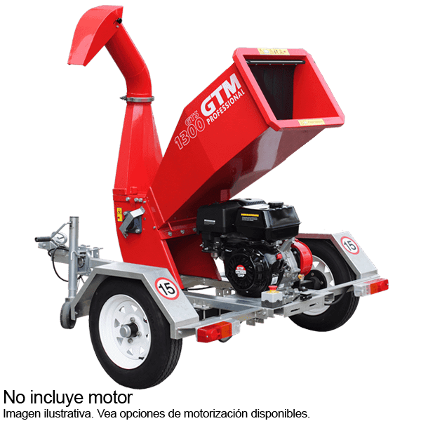 Chipeadora de ramas y cultivos GTM GTS-1300T