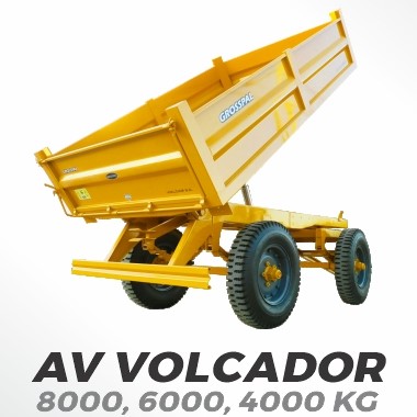 [GROSSPAL_AV8_TRI] ACOPLADO VOLCADOR GROSSPAL 8 TN. TRIVUELCO (2,2 X 4,5 X 0,7 M)